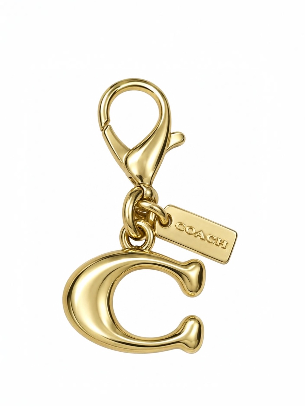 Coach “C” Charm/Zipper Pull